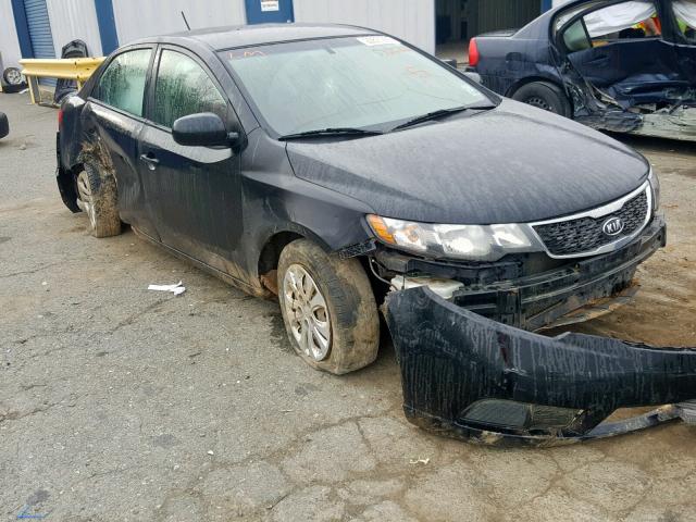 KNAFT4A2XC5532546 - 2012 KIA FORTE LX BLACK photo 1