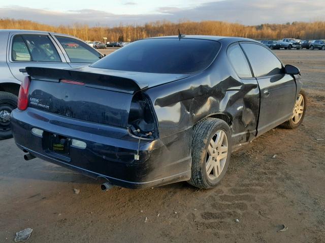 2G1WN151469338012 - 2006 CHEVROLET MONTE CARL BLACK photo 4