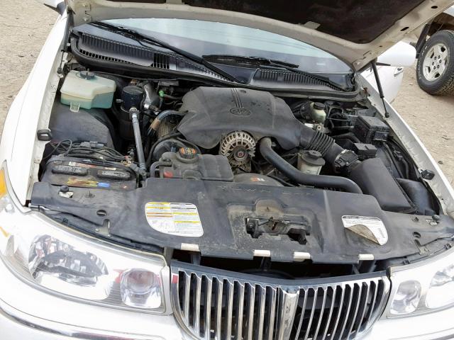 1LNHM83W7XY645371 - 1999 LINCOLN TOWN CAR C WHITE photo 7