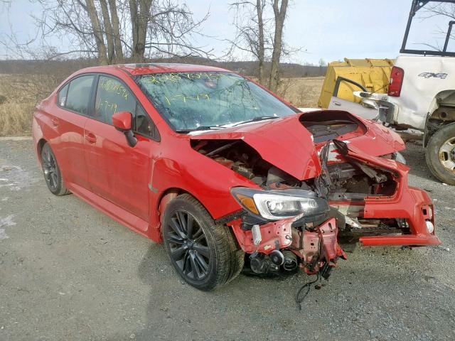 JF1VA1J68F8813498 - 2015 SUBARU WRX LIMITE RED photo 1