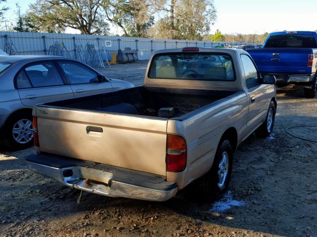 4TANL42N0YZ623991 - 2000 TOYOTA TACOMA Or photo 4