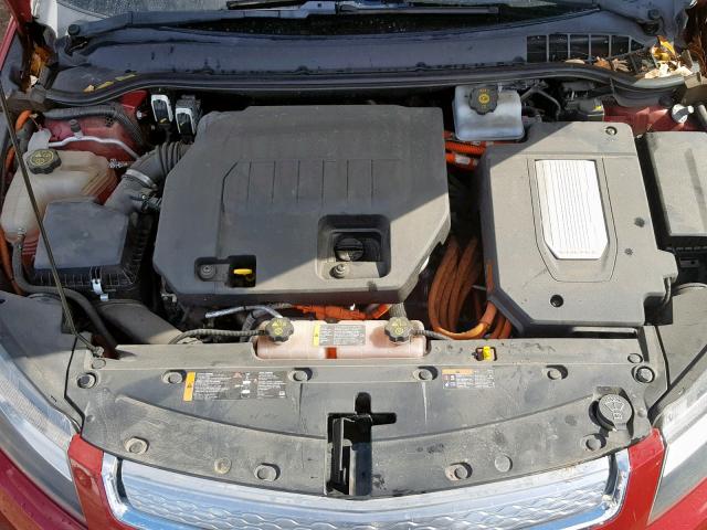 1G1RA6E47CU121097 - 2012 CHEVROLET VOLT წითელი ფოტო 7