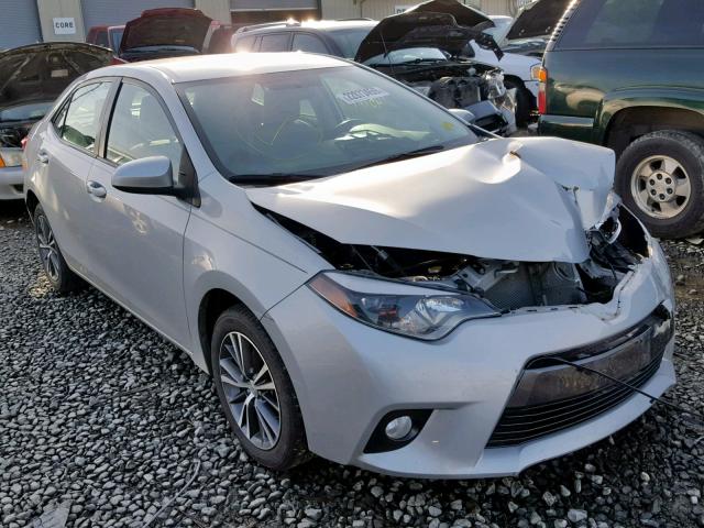 5YFBURHE1GP475707 - 2016 TOYOTA COROLLA L SILVER photo 1