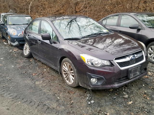 JF1GJAH61DH011113 - 2013 SUBARU IMPREZA LI PURPLE photo 1