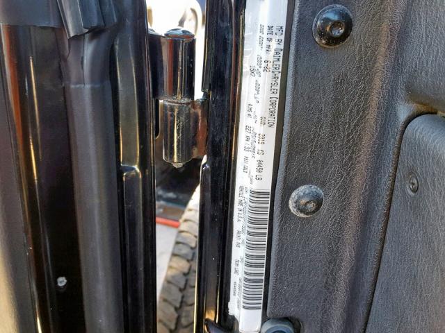 1J4FA39S72P775591 - 2002 JEEP WRANGLER / Czarny zdjęcie 10