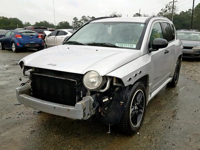 1J8FT47W48D680677 - 2008 JEEP COMPASS SP ვერცხლისფერი ფოტო 2