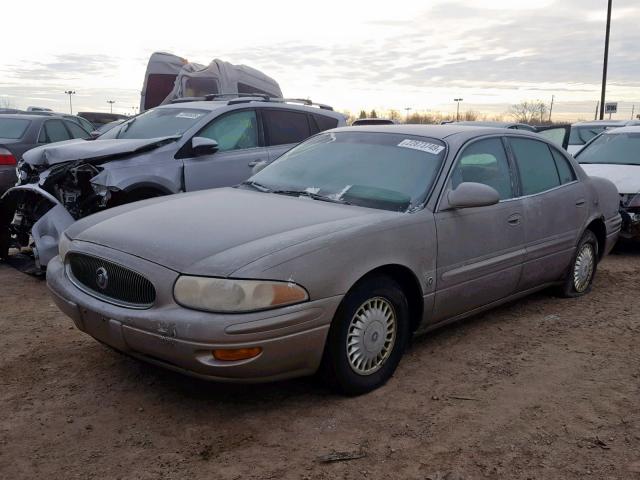 1G4HP54K5YU143582 - 2000 BUICK LESABRE CU TAN photo 2