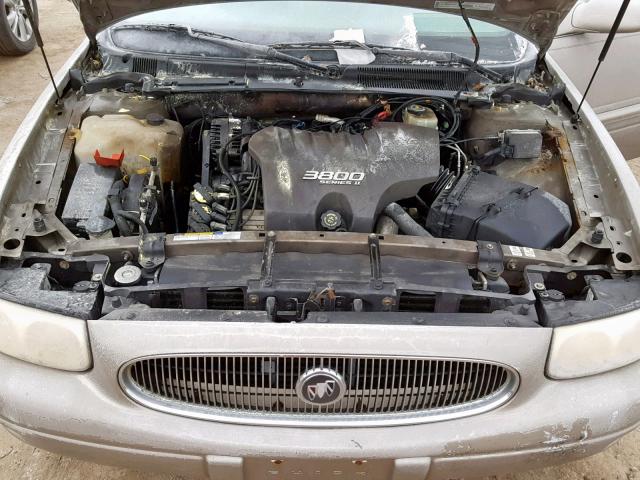 1G4HP54K5YU143582 - 2000 BUICK LESABRE CU TAN photo 7