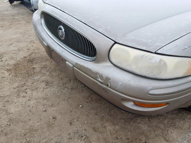 1G4HP54K5YU143582 - 2000 BUICK LESABRE CU TAN photo 9