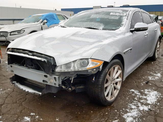 SAJWJ2GD1D8V44043 - 2013 JAGUAR XJL PORTFO 银色 照片 2
