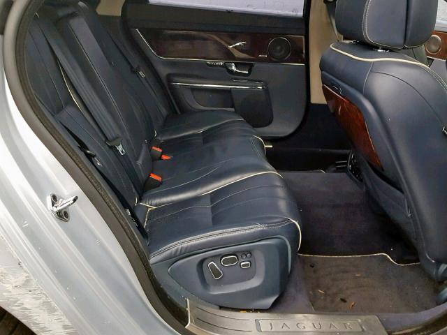 SAJWJ2GD1D8V44043 - 2013 JAGUAR XJL PORTFO 银色 照片 6
