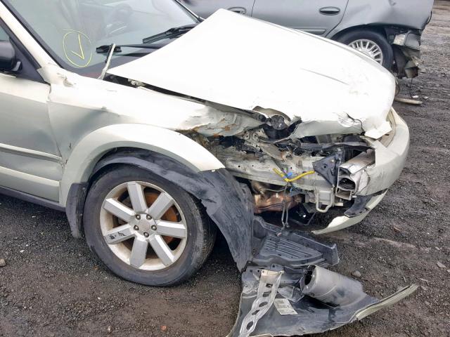 4S4BP61C067357447 - 2006 SUBARU LEGACY OUT BEIGE photo 9