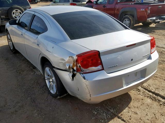 2B3CA4CD9AH136027 - 2010 DODGE CHARGER SILVER photo 3