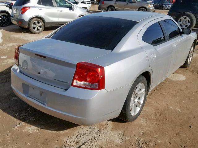2B3CA4CD9AH136027 - 2010 DODGE CHARGER SILVER photo 4