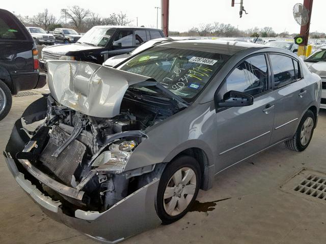 3N1AB61EX8L667736 - 2008 NISSAN SENTRA 2.0 GRAY photo 2