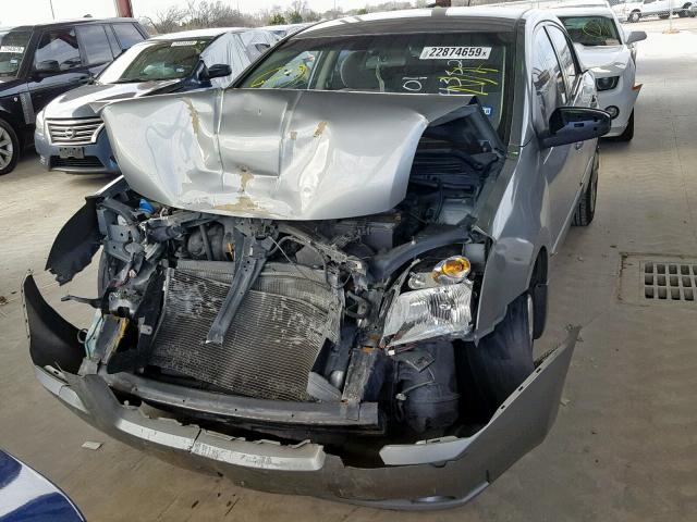 3N1AB61EX8L667736 - 2008 NISSAN SENTRA 2.0 GRAY photo 9