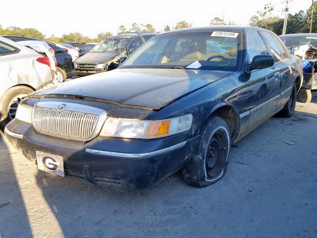 2MEFM75W9XX730942 - 1999 MERCURY GRAND MARQ GREEN photo 2