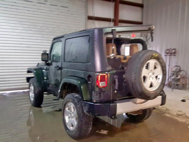 1J4AA5D10BL593646 - 2011 JEEP WRANGLER S 黑色 照片 3