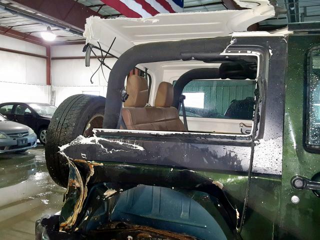 1J4AA5D10BL593646 - 2011 JEEP WRANGLER S 黑色 照片 9