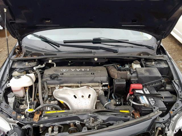 JTKDE177070184953 - 2007 TOYOTA SCION TC შავი ფოტო 7