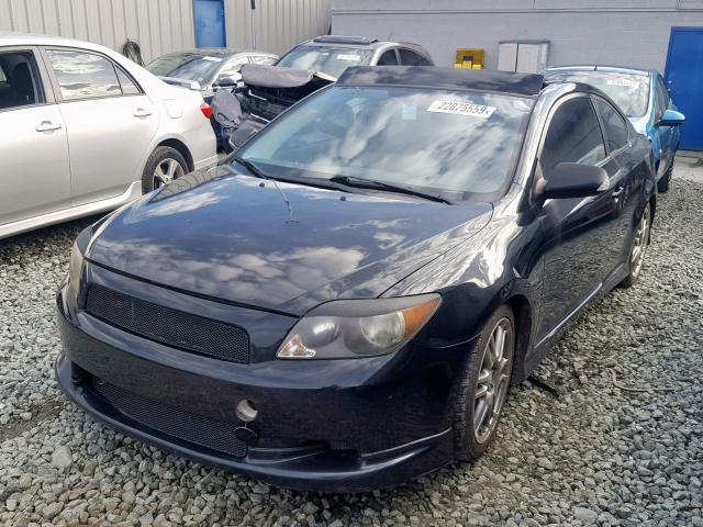 JTKDE177560064242 - 2006 TOYOTA SCION TC შავი ფოტო 2