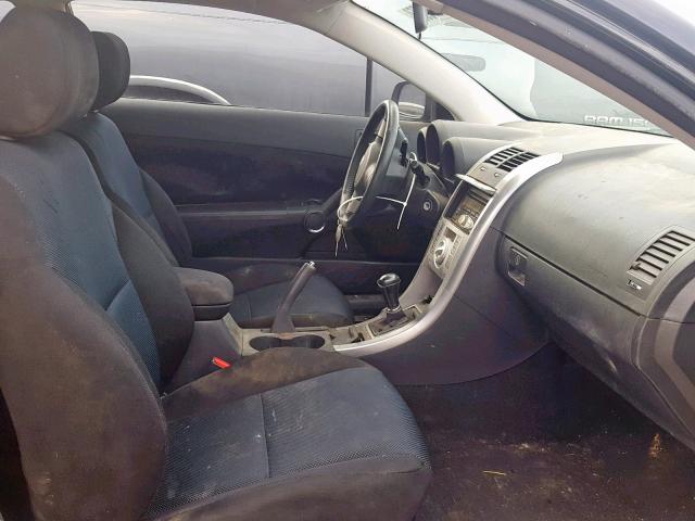 JTKDE177560064242 - 2006 TOYOTA SCION TC შავი ფოტო 5