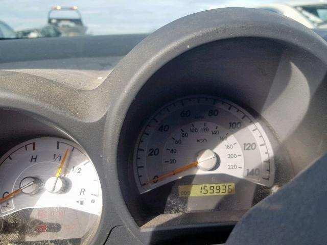 JTKDE177560064242 - 2006 TOYOTA SCION TC შავი ფოტო 8