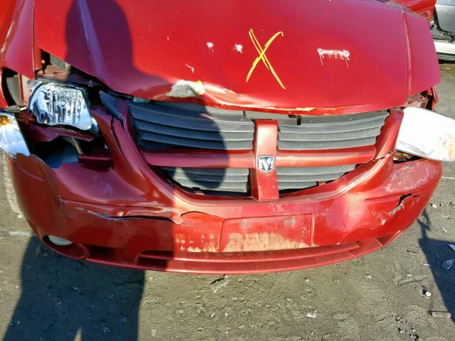 2D4GP44L66R654461 - 2006 DODGE GRAND CARA 红色 照片 9