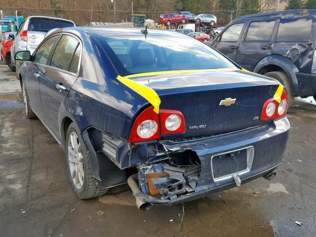 1G1ZK57729F229297 - 2009 CHEVROLET MALIBU LTZ ლურჯი ფოტო 3