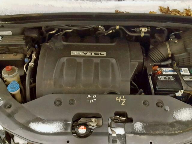 5FNRL3H54AB080972 - 2010 HONDA ODYSSEY EX CHARCOAL photo 7