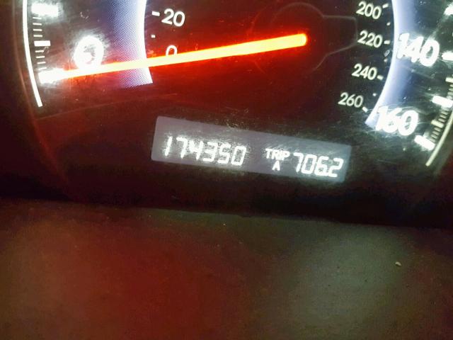 5FNRL3H54AB080972 - 2010 HONDA ODYSSEY EX CHARCOAL photo 8