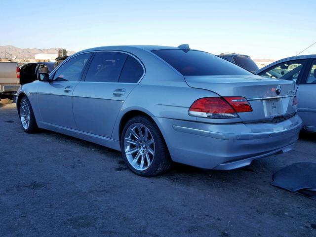 WBAHN83526DT59892 - 2006 BMW 750 LI SILVER photo 4