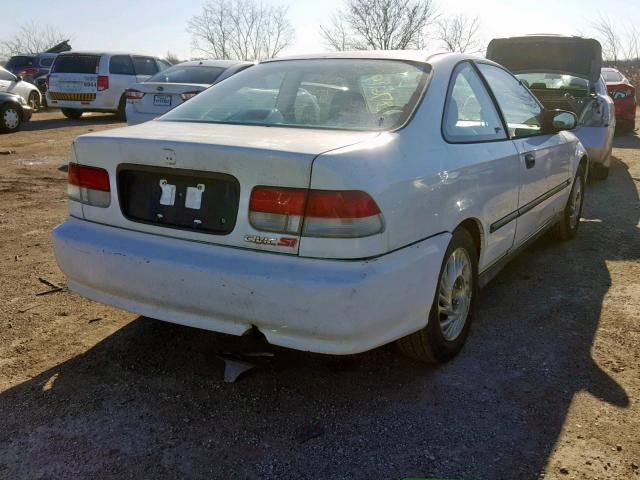 1HGEJ6229XL071583 - 1999 HONDA CIVIC DX WHITE photo 4