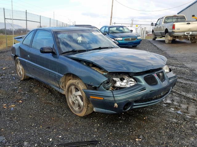 1G2NE12M1VC764737 - 1997 PONTIAC GRAND AM S GREEN photo 1