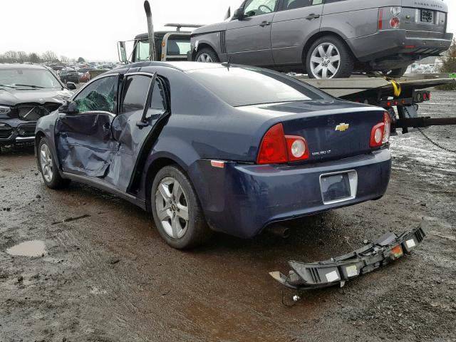 1G1ZC5EB9AF110428 - 2010 CHEVROLET MALIBU 1LT BLUE photo 3