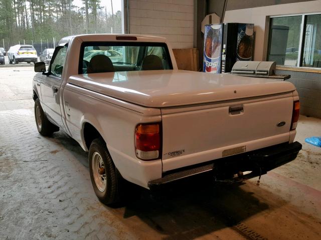 1FTYR10C2WUC02431 - 1998 FORD RANGER WHITE photo 3