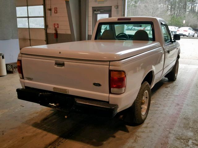 1FTYR10C2WUC02431 - 1998 FORD RANGER WHITE photo 4