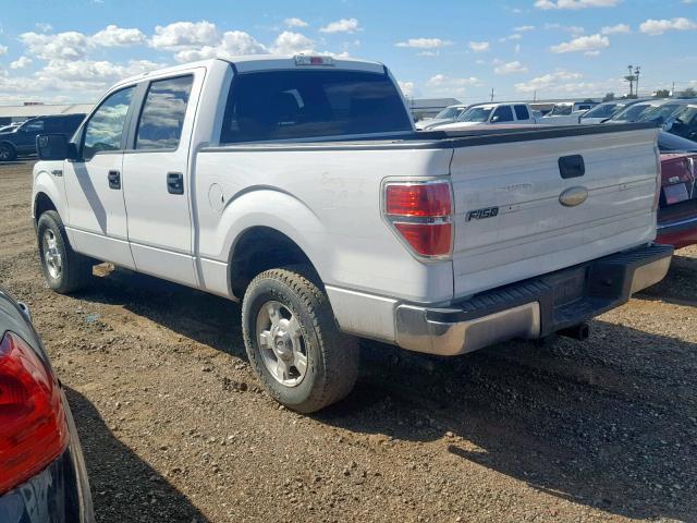 1FTFW1EF7BFC66451 - 2011 FORD F150 SUPER WHITE photo 3