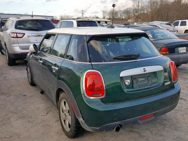 WMWXS5C59FT833507 - 2015 MINI COOPER GREEN photo 3