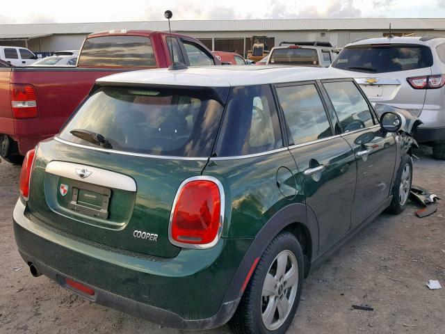 WMWXS5C59FT833507 - 2015 MINI COOPER GREEN photo 4