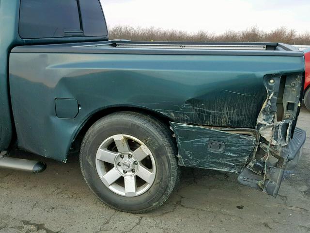 1N6AA06A25N514683 - 2005 NISSAN TITAN XE TURQUOISE photo 9