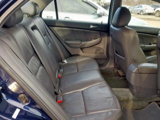 1HGCM56867A119835 - 2007 HONDA ACCORD EX BLUE photo 6