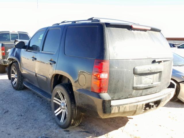 1GNFC13068R233835 - 2008 CHEVROLET TAHOE C150 BLACK photo 3