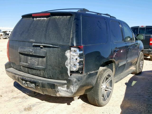 1GNFC13068R233835 - 2008 CHEVROLET TAHOE C150 BLACK photo 4