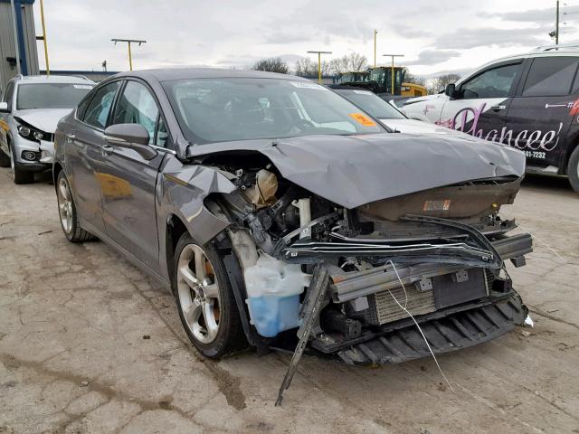 3FA6P0H95DR387343 - 2013 FORD FUSION SE CHARCOAL photo 1