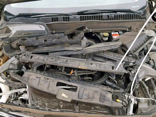 3FA6P0H95DR387343 - 2013 FORD FUSION SE CHARCOAL photo 7