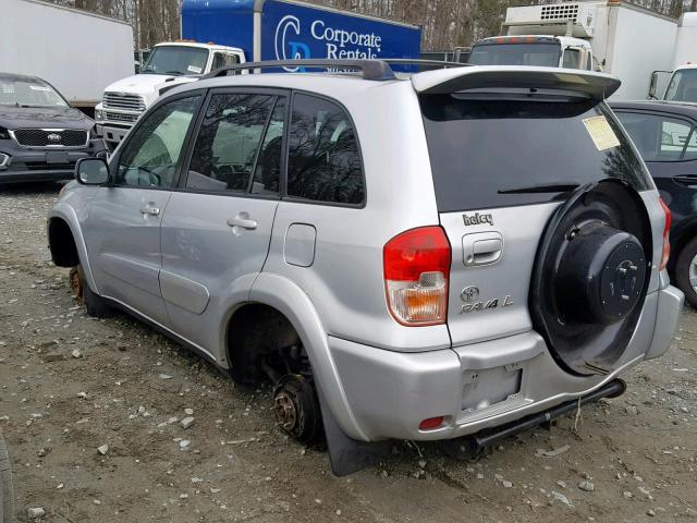 JTEHH20V920148312 - 2002 TOYOTA RAV4 银色 照片 3