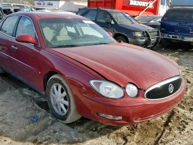 2G4WC582661133343 - 2006 BUICK LACROSSE C BURGUNDY photo 1