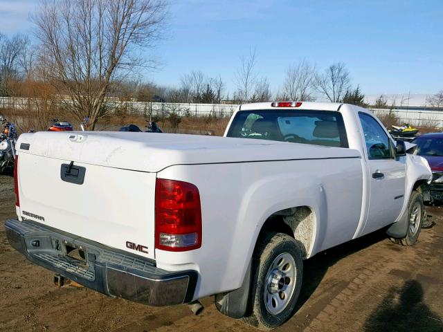 1GTPCTEX2AZ242489 - 2010 GMC SIERRA C15 WHITE photo 4