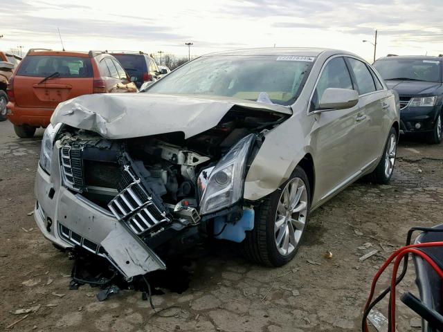 2G61R5S34E9133276 - 2014 CADILLAC XTS PREMIU BEIGE photo 2